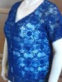 BLUSA "SANGRE AZUL "