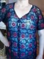 BLUSA "NOCHE DE VINO"